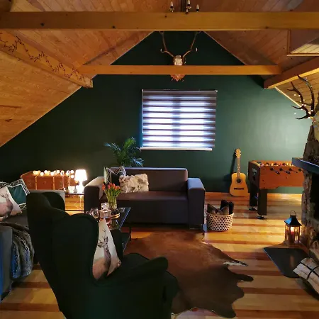 Ferienwohnung Osrodek Volfcamp Kwaszenina Arłamów Exterior foto