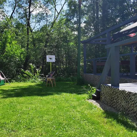 Ferienwohnung Osrodek Volfcamp Kwaszenina Arłamów Exterior foto