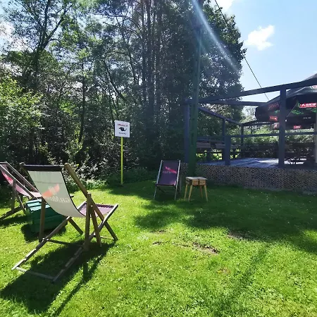 Ferienwohnung Osrodek Volfcamp Kwaszenina Arłamów Exterior foto
