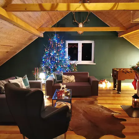 Ferienwohnung Osrodek Volfcamp Kwaszenina Arłamów Exterior foto